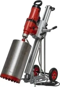 Машина алмазного бурения VOLL INDUSTRIAL V-Kit 400 pro со стойкой [1.33450]-1