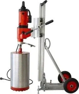 Машина алмазного бурения VOLL INDUSTRIAL V-Kit 400 pro со стойкой [1.33450]-2