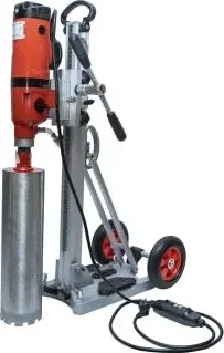 Машина алмазного бурения VOLL INDUSTRIAL V-Kit 160 со стойкой [1.22160]-1