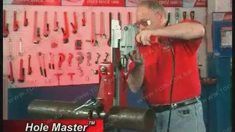 Машина для сверления труб REED Hole Master